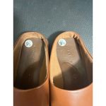 Naked Feet‎ Womens Brown Leather Mule Slipper Sandal Shoes Size 9.5 boho Photo 2