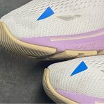 Brooks Ghost 15 1203801D166 Women's Wide Sneakers White/Lavender Size 7.5D Photo 3