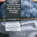 Ashley Mason Fringe Rigid Distressed Crop Casual Festival Jean Size 28 Photo 7