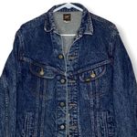Lee Vintage acid wash trucker oversized denim jean jacket Photo 2