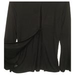 Lulus New Top Womens XS Let It Be Me Open Back Tie Long Bell Sleeve Top Black Photo 11