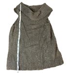 Caratere Charcoal Silver Metallic Fluffy Cardigan and turtle neck set size large Photo 7