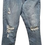 Just Black Denim JBD HR Girlfriend Jeans Light Wash Distressed Women’s Size 27 Photo 2