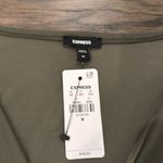 EXPRESS NWT Expresss Skinming Surplice Long Sleeve Bodysuit Sz M Photo 5