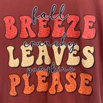 Bella Canvas  Fitted Handmade Leopard Print Fall Vinyl Graphic T Shirt Size XS Photo 1