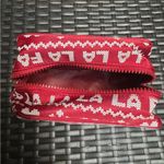 Red Peanuts Snoopy Holiday Christmas Themed Pouch/Mini bag clutch Photo 1