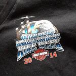 Harley Davidson 2014 Outer Banks Bike Week Top SIZE XL Black Photo 1