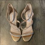 Steve Madden pink rose gold rhinestone heels Photo 2