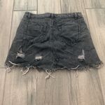Brooklyn Karma  distressed denim skirt Photo 5
