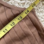 EXPRESS NWT $38 beaded soft Italian Pima cotton ribbed tank Photo 5