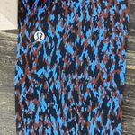 Lululemon Blue & Brown Print Sport Athletic Leggings 4 Photo 3