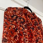 Ulla Johnson Cecily Mini Dress Poppy Rust Orange Size 2 XS Metallic Ruffle Silk Photo 11