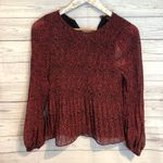 ZARA NWT  Animal Print blouse Photo 2