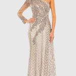 Mac Duggal - Embellished One Shoulder A Line Gown Size 10 Photo 5