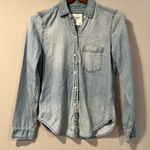 Abercrombie & Fitch  Blue Denim Shirt Photo 0