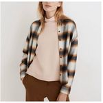 Madewell Flannel Westlake Shirt in Allen Plaid, Size S Photo 2