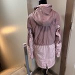 Columbia  Isabella Lake Long Line Windbreaker Jacket Lightweight Pink Hooded‎ M Photo 5