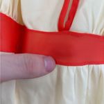 Vintage y2k sears 60s sheer nightgown yellow trim retro 70s dress 32 Photo 4