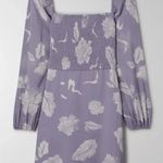 Aritzia  Wilfred Villa Dress Floral Lavender Medium Photo 3