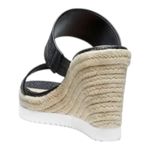Stuart Weitzman  7.5 MYKONOS 2-Strap espadrille wedge woven jute wide straps​ Photo 6