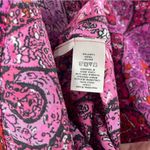 Ann Taylor  Blouse Size 4 Paisley Print Business Casual Office Work Evening Light Photo 8