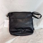 Giani Bernini  Black Crossbody Bag with Textured‎ Finish Photo 2