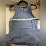 Lululemon  NWT Ribbed Softstreme Slim Fit Tank Dress Oasis Blue Size 8 Photo 8