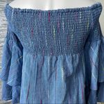 Red Carter  Women’s Bell Sleeve Top Size M Photo 5