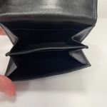 Gucci  Leather Bi-fold Compact Wallet Black - Preowned Photo 9
