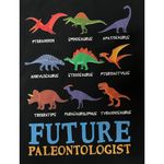 Dinosaurs Trex Jurassic Park Shirt Black Photo 1