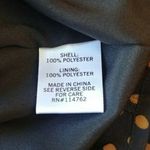 Black & Brown Dot with Floral Print Modcloth Halter Dress by Lace & Mesh Medium Photo 7