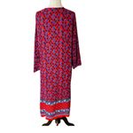 Loft Border Floral Duster Kimono Coverup Top Photo 6