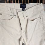 Lucky Brand  Stevie High Rise Flares white corduroy NWOT 4/27 Photo 2