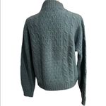 Towncraft VTG Plus 100% Worsted Wool Chunk Cable Knit Sweater Photo 5