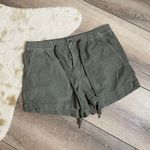 American Eagle  corduroy olive green shorts Photo 0