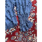 Free People Olivia lace top Navy Blue Size XS NWT Photo 5