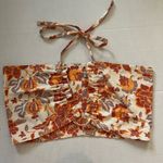 Free People Floral Halter Crop Top Photo 3