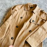 Topshop  double breasted button up peacoat trench jacket Photo 3