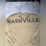 Spirit Jersey  Nashville Olive Long Sleeve Shirt large Photo 7