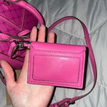 Steve Madden NWT Pink Faux Leather Crossbody Purse Photo 6