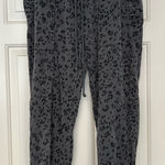 Anthropologie Cloth & Stone Animal Print Pull On Tencel Utility Joggers Photo 0