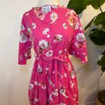 Day In Day Out || Vintage Floral Jumpsuit Pink Size L Photo 5