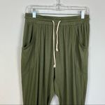 LNA  Green Drawstring Lounge Jogger Pants Photo 1