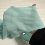 The Limited Women’s Y2K Nylon  Blue Sequin See Through Tank Top Shirt Sz M Medium Photo 6