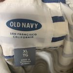 Old Navy  striped hooded jacket lightweight rain woman size XL Photo 5