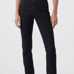 Closed Denim Lizzy Skinny Jeans Sz 24 Two Tone Black Blue Side Stripe Photo 2