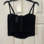 SheIn Corset Top Black Lace Photo 1