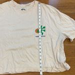 Quiksilver Boyfriend Fit Oversized Cropped Graphic Tee Photo 4