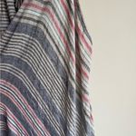 Francesca's Multicolor Striped Cardigan Sleeveless One Size NWT Red Photo 3