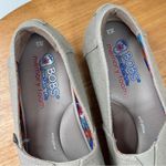 Skechers Bobs by Highlights High Jinx Canvas Wedge Espadrille Shoes Tan 9 Photo 8